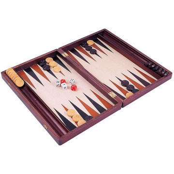 Jogos de backgammon de madeira